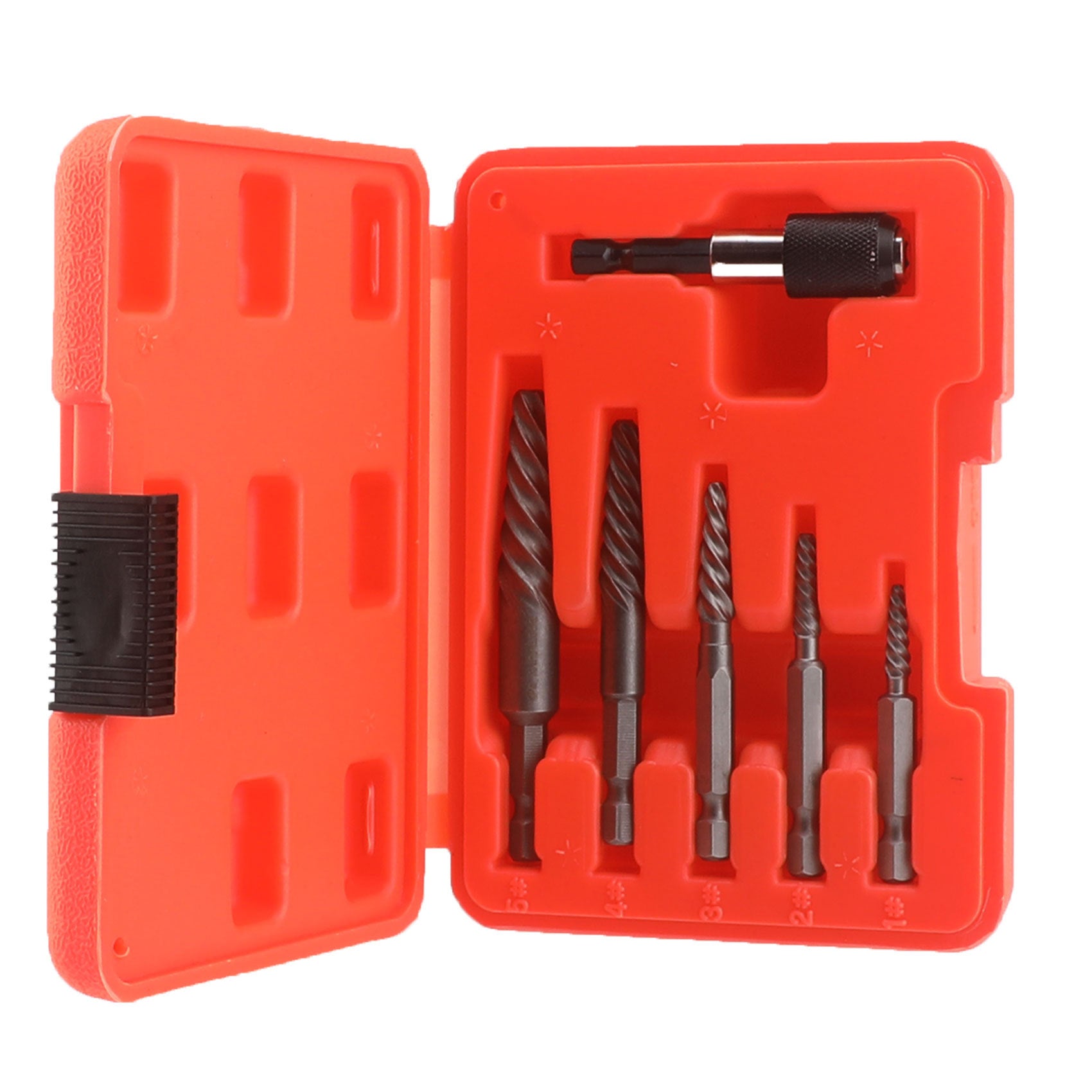 In Stock High-Speed Steel Drill Bit Set6pcs Screw Extractor Set In Stock Wholesale Broken Wire Extractor