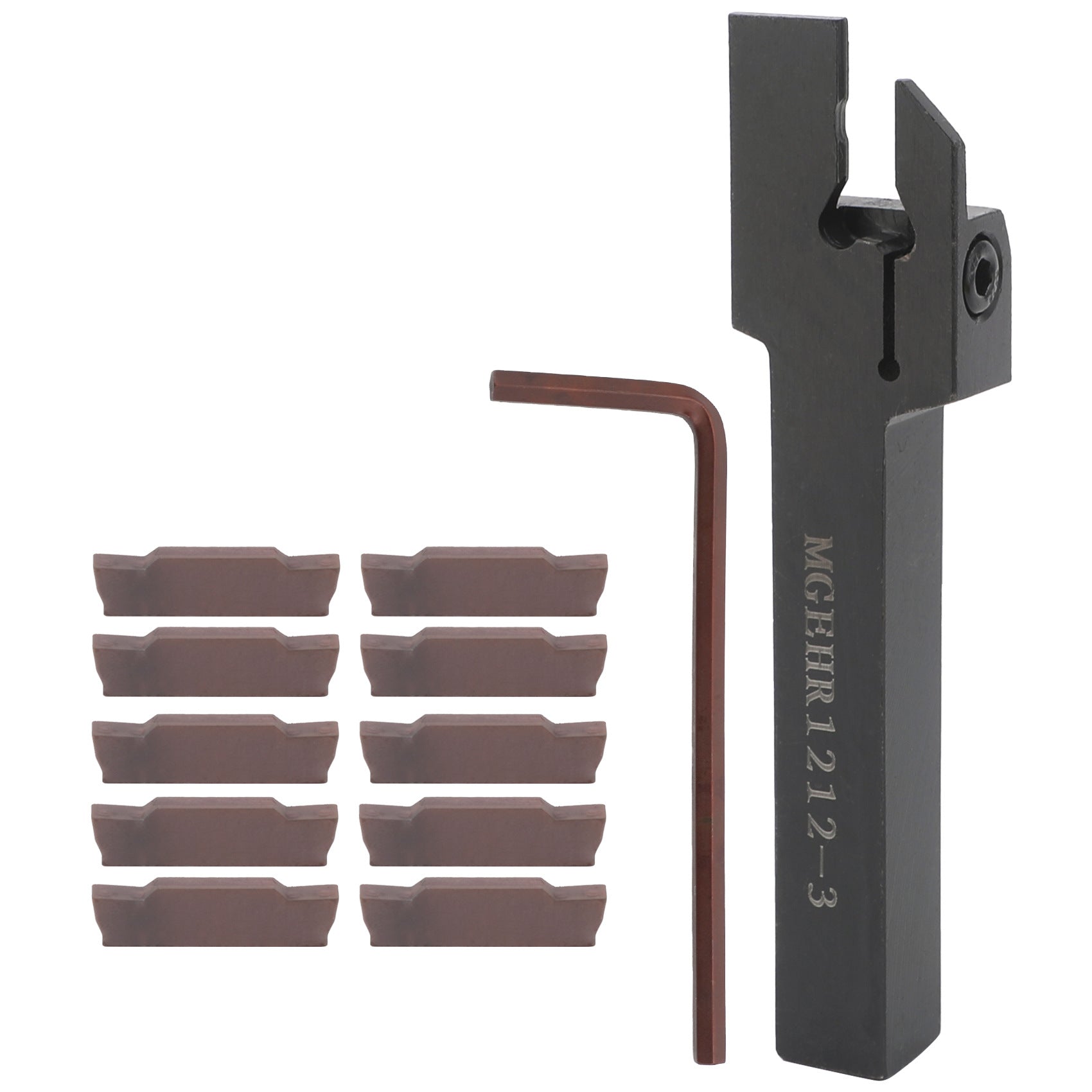 Spot Goods MGEHR1212-3CNC Turning Tool Holder Including1Wrench and10Piece MGMN300Blade Tool