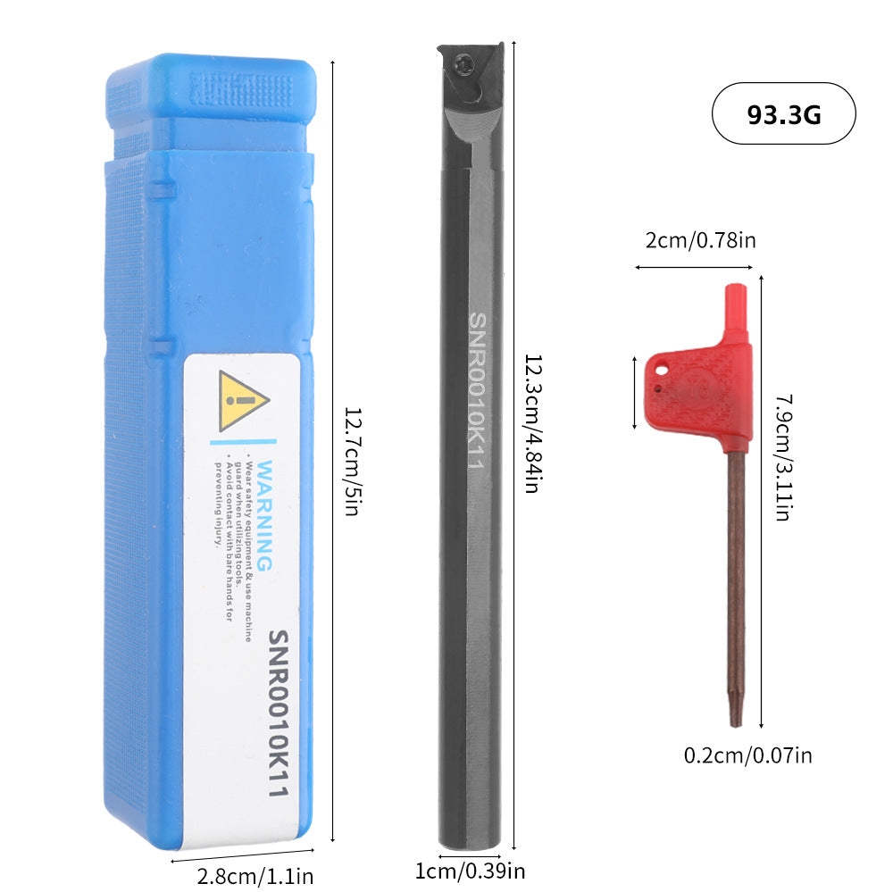Spot Goods21PCS Multifunctional Carbide Inserts Tool Holder Boring Tool Rod with Wrench for Lathe Turning Tool