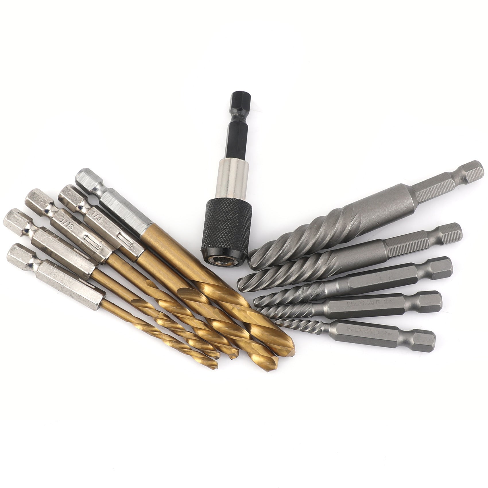 In Stock High-Speed Steel Drill Bit Set11pcs Screw Extractor Set In Stock Wholesale Broken Wire Extractor