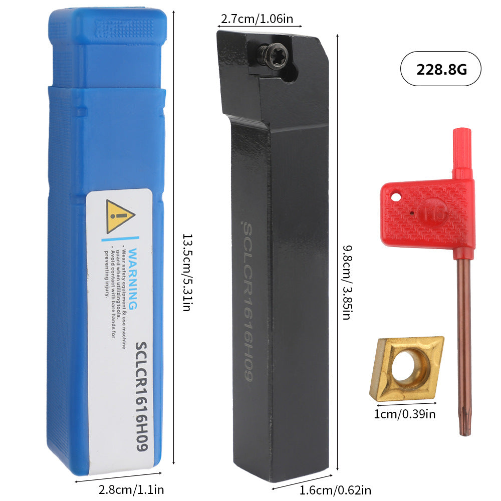 7Set of CNC Lathe Tool Holders MGEHR1616-3 SDJCR1616H07 SDNCN1616H11 16MM