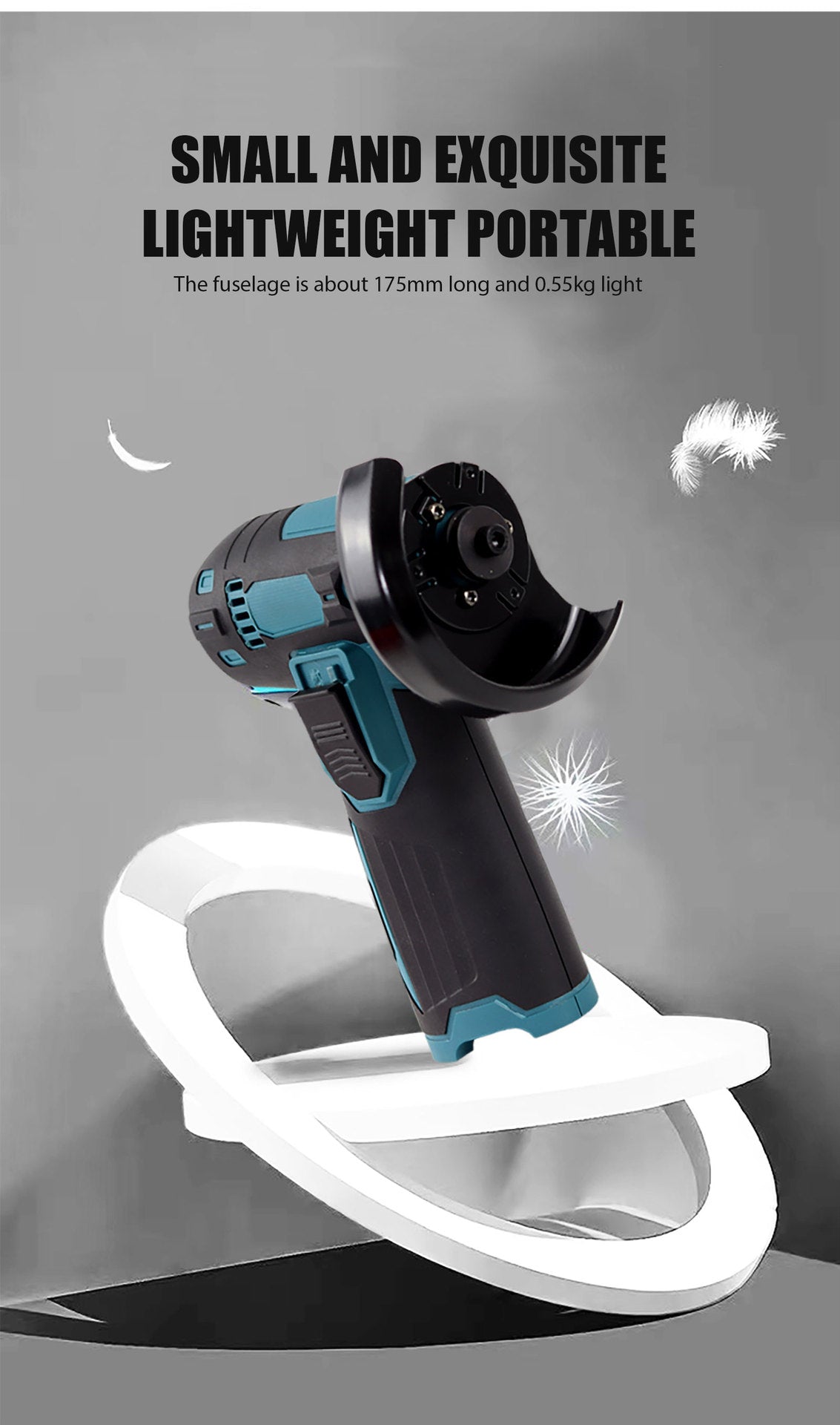 New Private Model Lithium Battery12V Mini Angle Grinder Wholesale Grinding Machine Cutting Machine with Brushed Power Battery Model