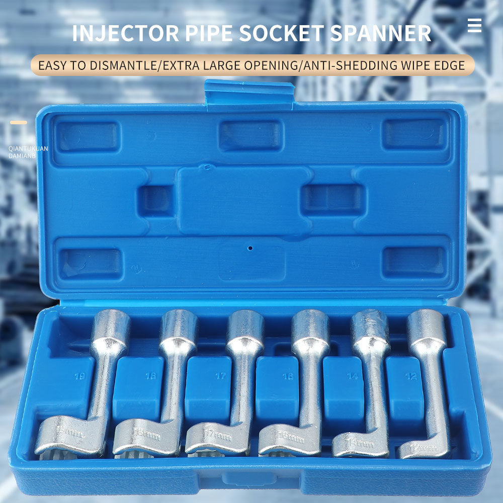 BMW Mercedes-Benz Volkswagen Diesel Fuel Injector Pipe Socket Wrench L Hexagonal Open-Ended Oxygen Sensor Wrench