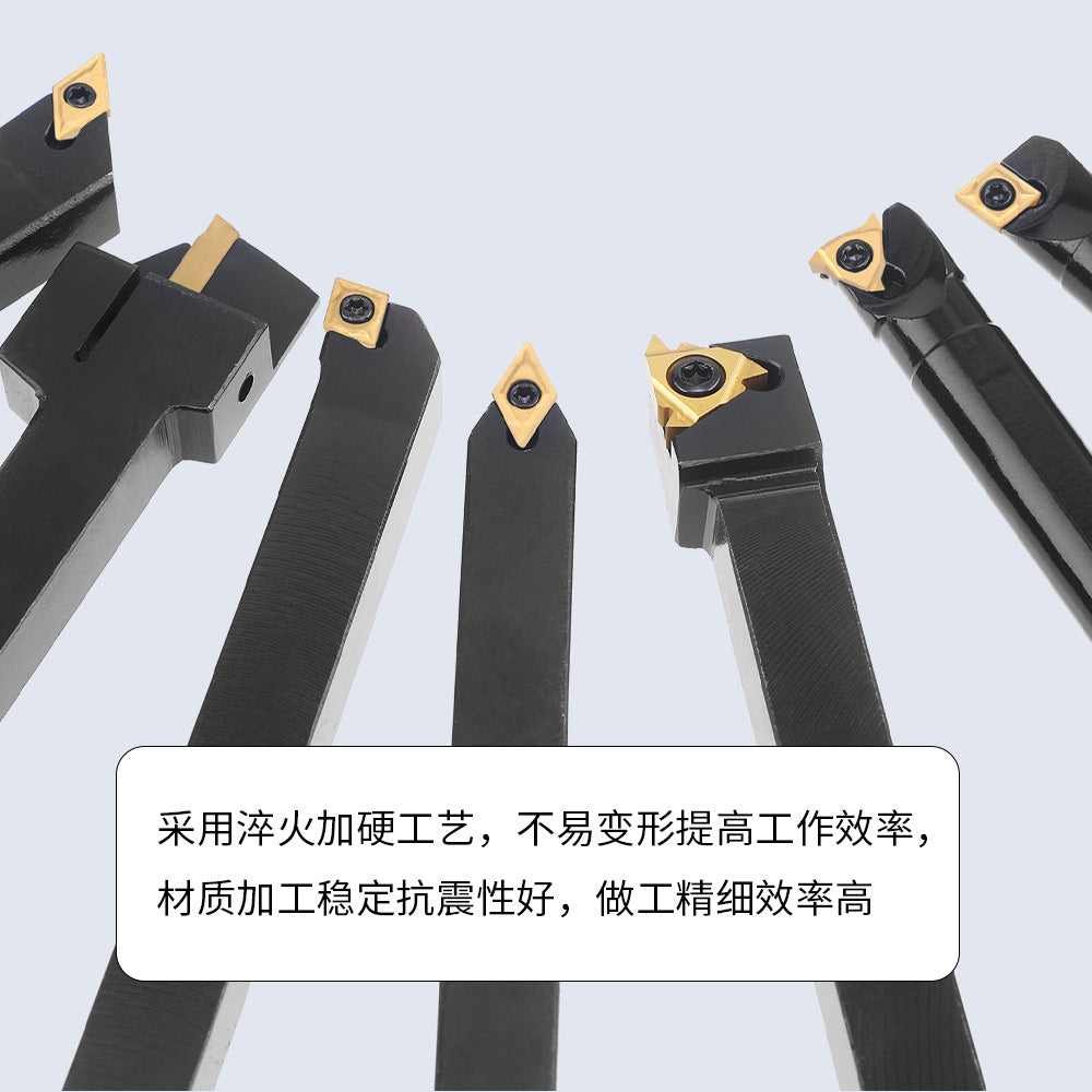 12mm Drill Handle Boring Tool Rod with Wrench Multifunctional Carbide Inserts Lathe Tool