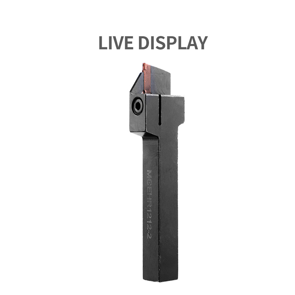 MGEHR1212-2 12x100mm CNC Tool Holder Lathe Fine Processing Tool Accessories10Piece MGMN200Blade