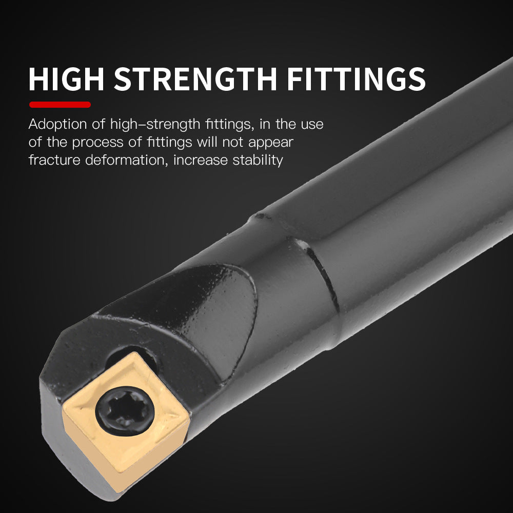 Popular7Set10mm Turning Tool Set 7Knife Handle+7Multi-functional Carbide Blades