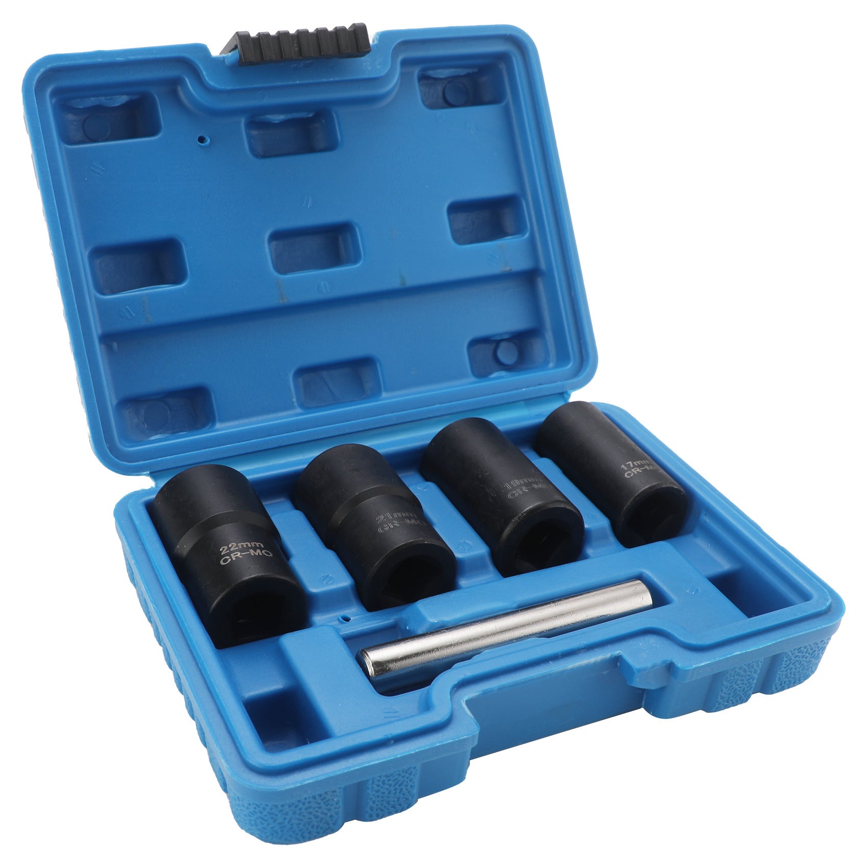 Torque Socket Set Worn Nuts and Locks Remover17,19,21,22mm  Broken Wire Extractor