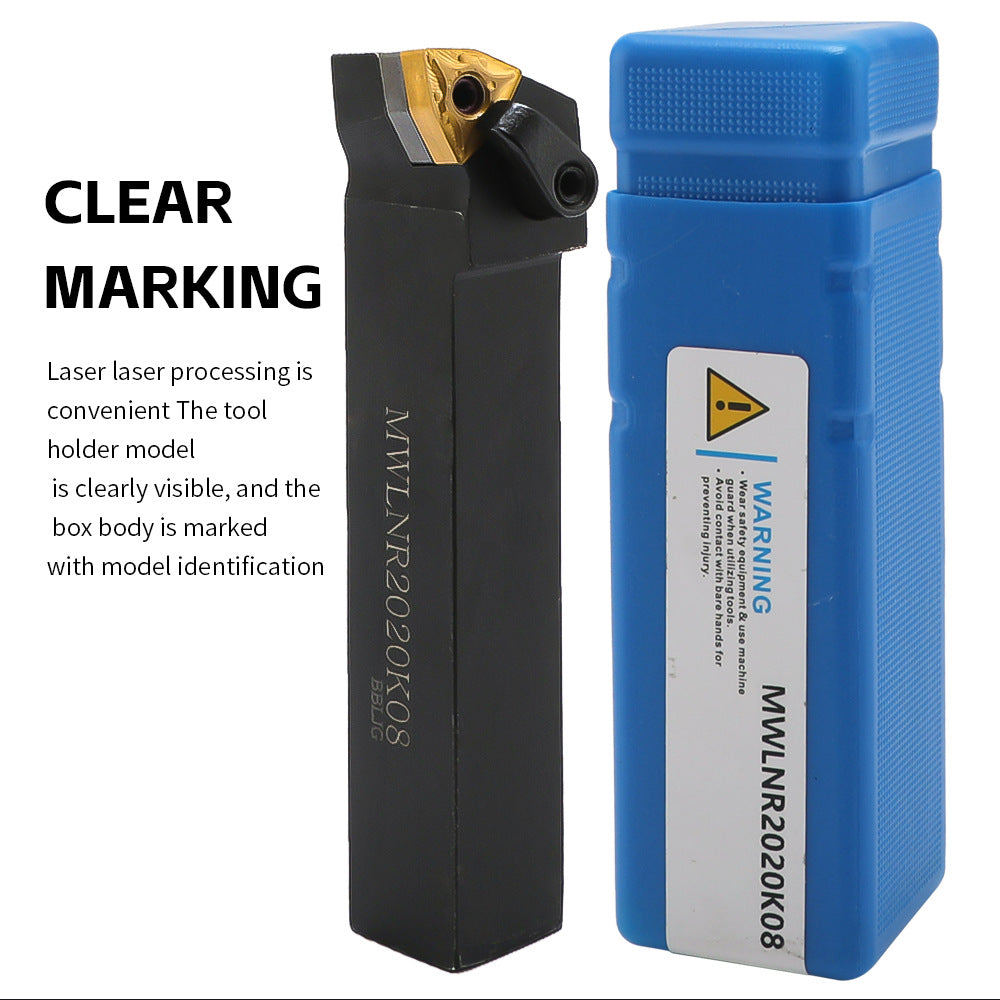 In-stock Clamp Drill Rod1个MWLNR2020K08+10Piece WNMG080404CNC Tool