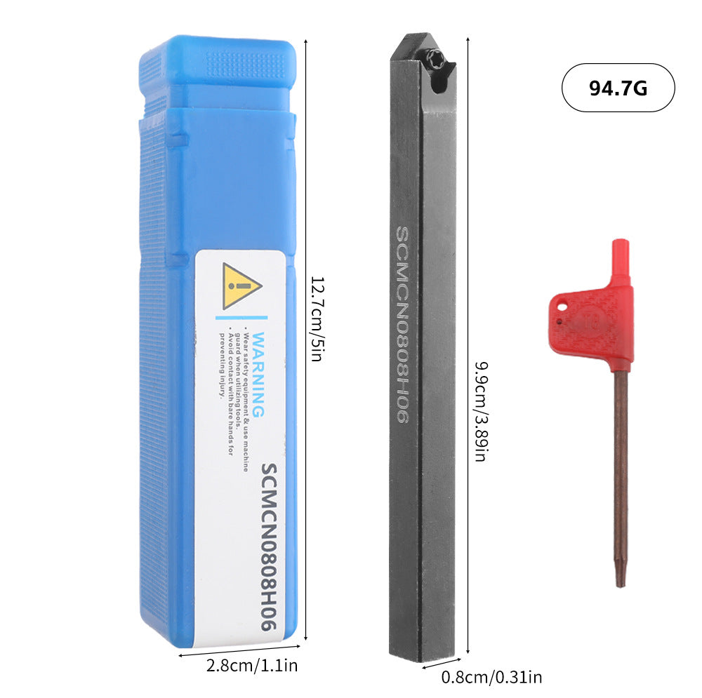 Hot Sale7Set Tungsten Steel Blade +8MM Hard Alloy Steel Shank Diameter CNC Tool Holder Wrench