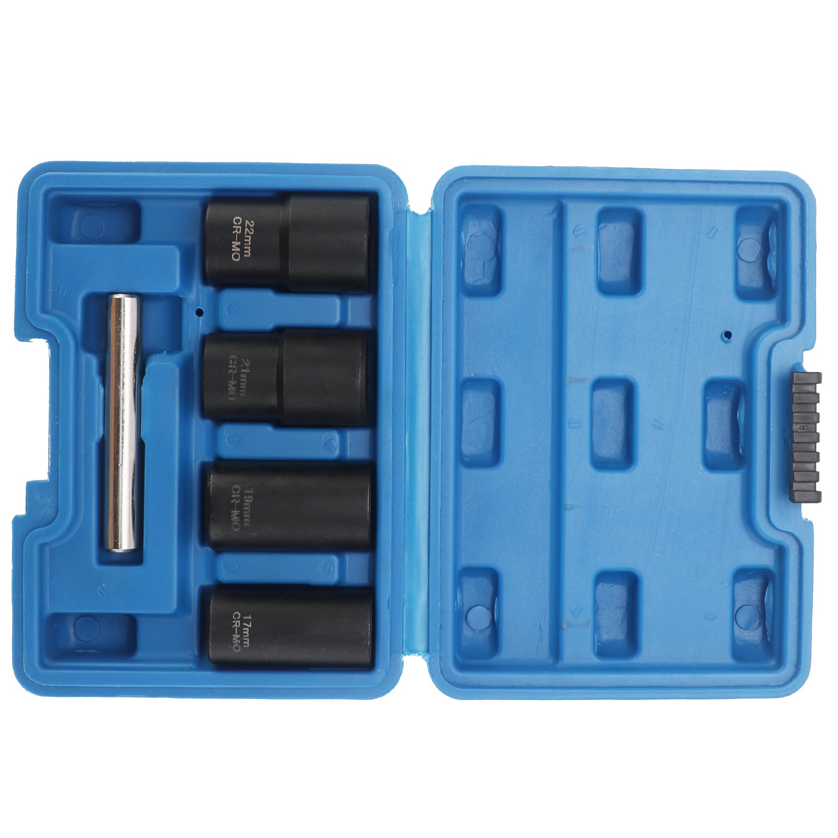 Torque Socket Set Worn Nuts and Locks Remover17,19,21,22mm  Broken Wire Extractor