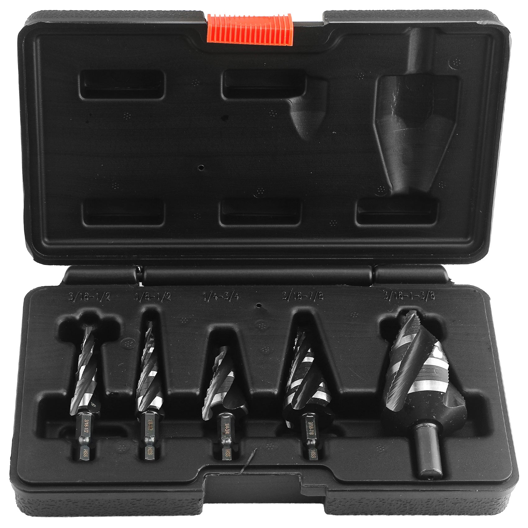 High-speed Bearing Steel HSS4341Stainless Steel Step Drill Bit Pagoda Drill Bit Four-slot Reamer Drill