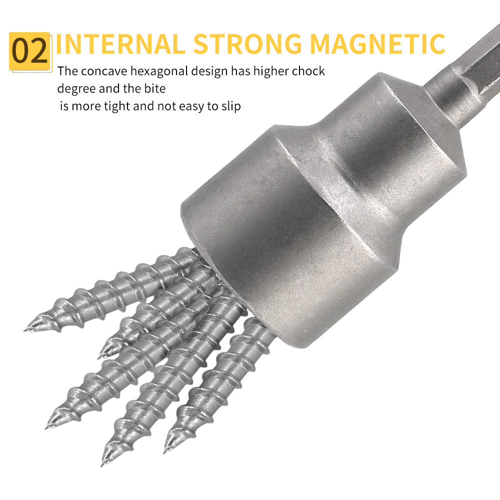 Strong Magnetic Socket Head Set Wind Batch Socket Head with Strong Magnetic Hex Socket12Headset with Box