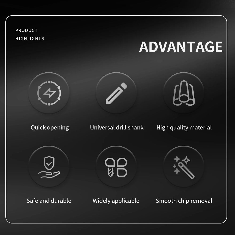 M35Stainless Steel Step Drill Bit Pagoda Drill Bit High-speed Steel Cobalt-Containing Reamer Drill Titanium Plating