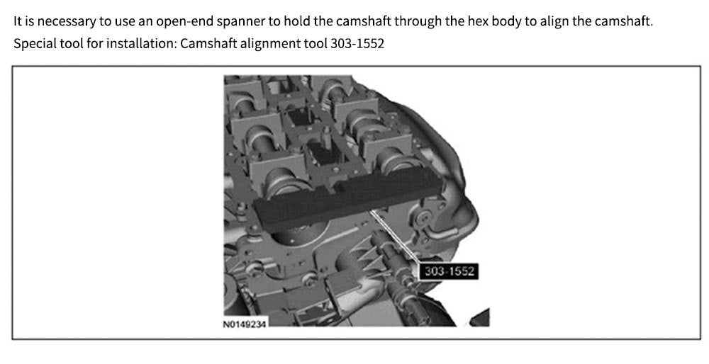 Ford Full Vehicle Range1.4/1.6/1.8Engine Timing Special Maintenance Tool Set Steam Dual-use for Diesel and Gasoline