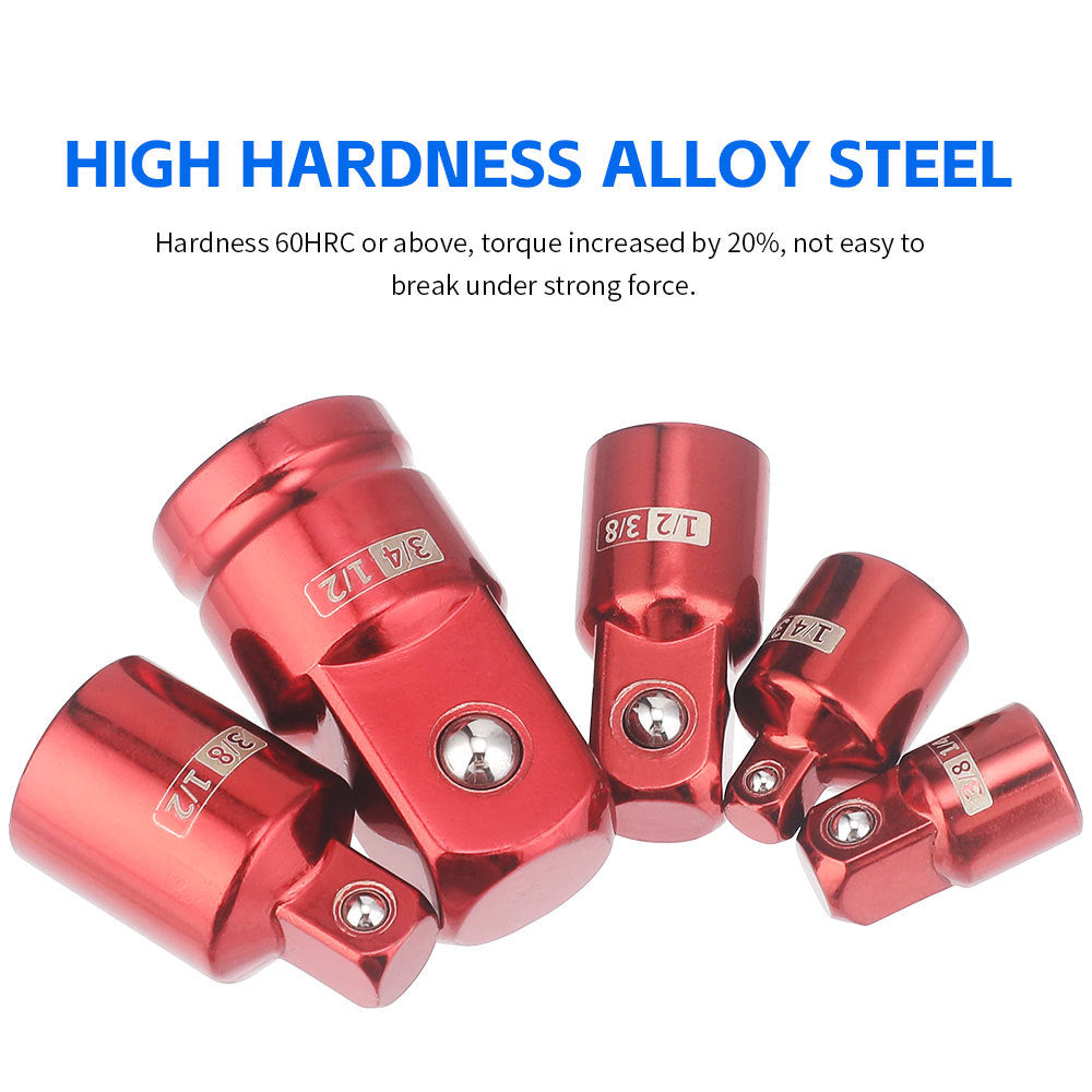 N Socket Adapter Large Medium Small Variable Diameter Connector Wind Cannon Adapter Interconversion Accessories Tool Ratchet Wrench Conversion