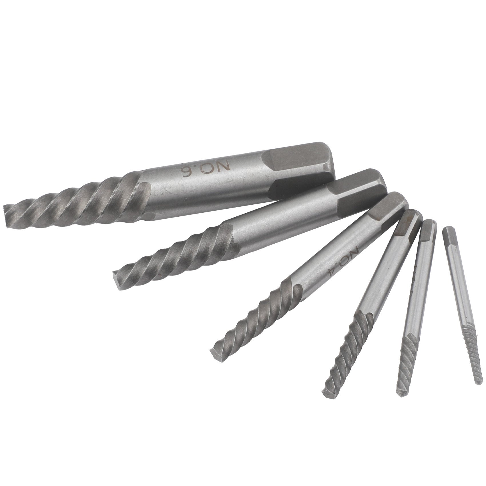 48pc Nut Extractor Screw Extractor Left-Handed Twist Drill Disassembly Tool Sliding Nut Remover Set