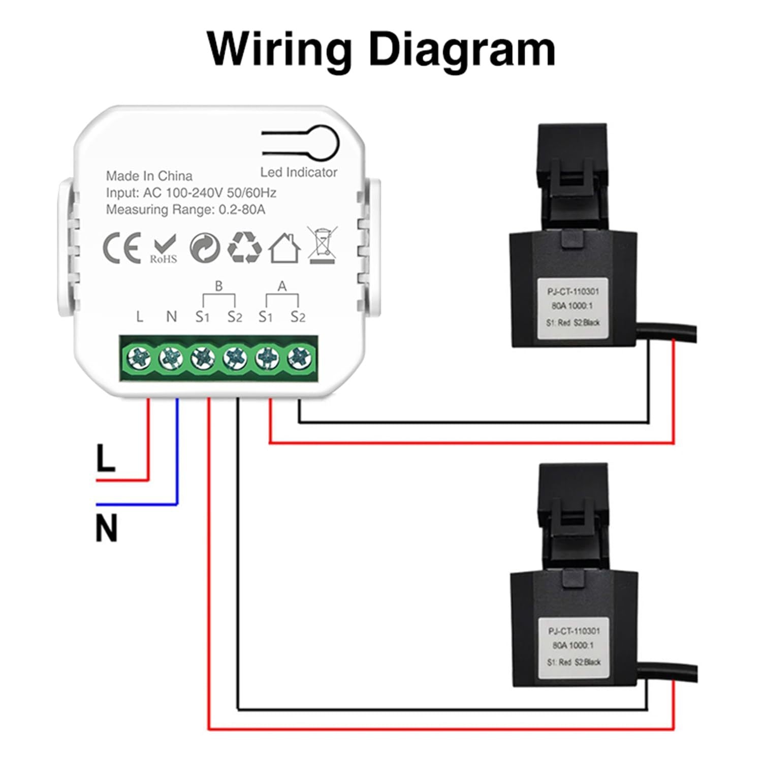 【Smart Life New Favorite】WiFi Smart Meter | Electricity Metering | APP Remote Monitoring | Festival