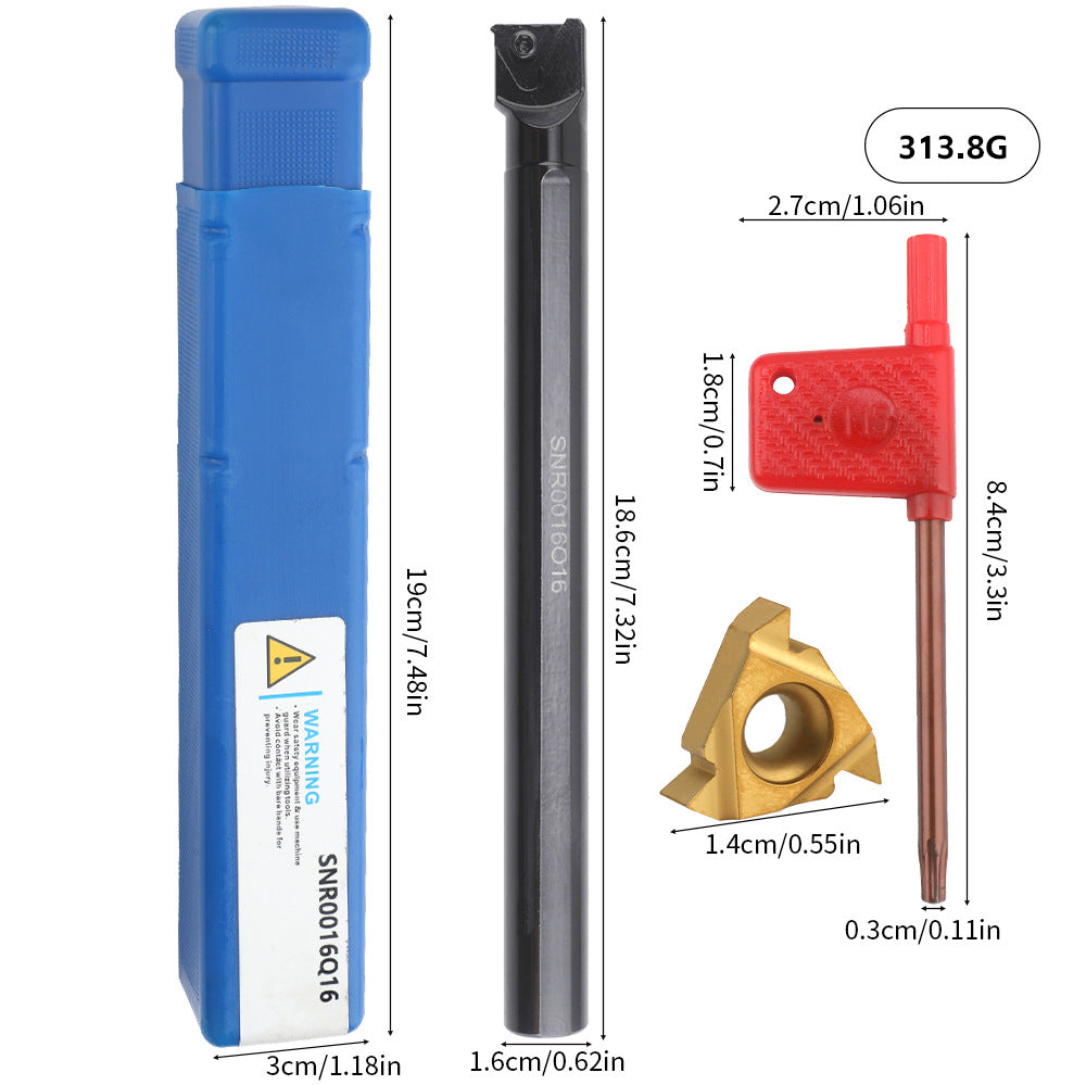 7Set of CNC Lathe Tool Holders MGEHR1616-3 SDJCR1616H07 SDNCN1616H11 16MM