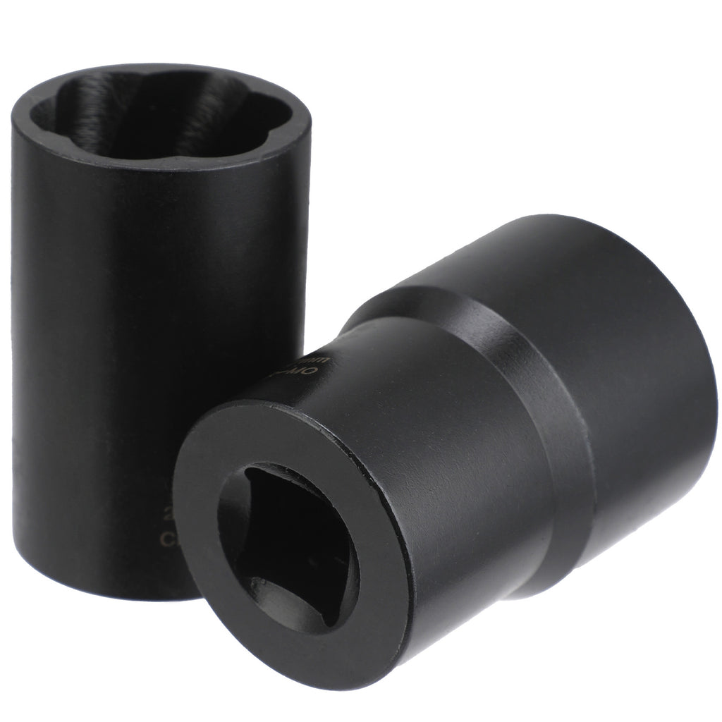 10Damaged Rusty Nut Tire Screw Extractor Removal Tool Large Extended Socket Set Anti-Thread