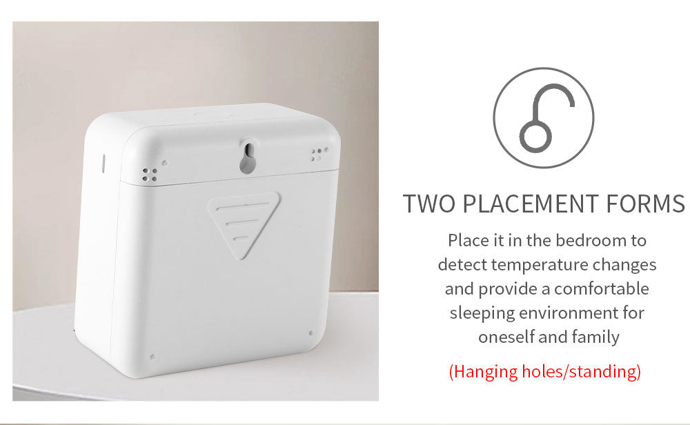 tuya Temperature and Humidity Sensor Wireless Tuya Smart Home wifi Temperature and Humidity Meter Detector