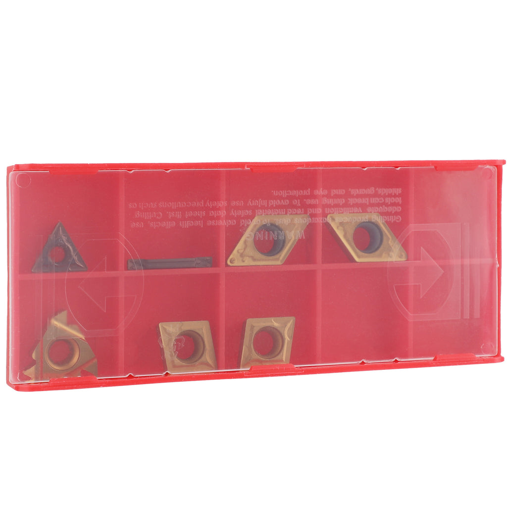 Popular7Set12mm Turning Tool Set Multifunctional Carbide Insert Shank Boring Tool Rod with Wrench