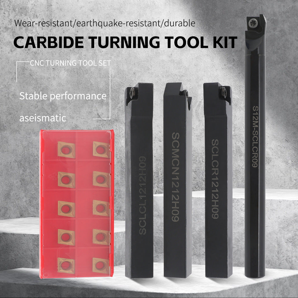 CNC Punching Machine Tool Holder S12M-SCLCR09+SCLCR   SCLCL  SCMCN1212H09 Cutter