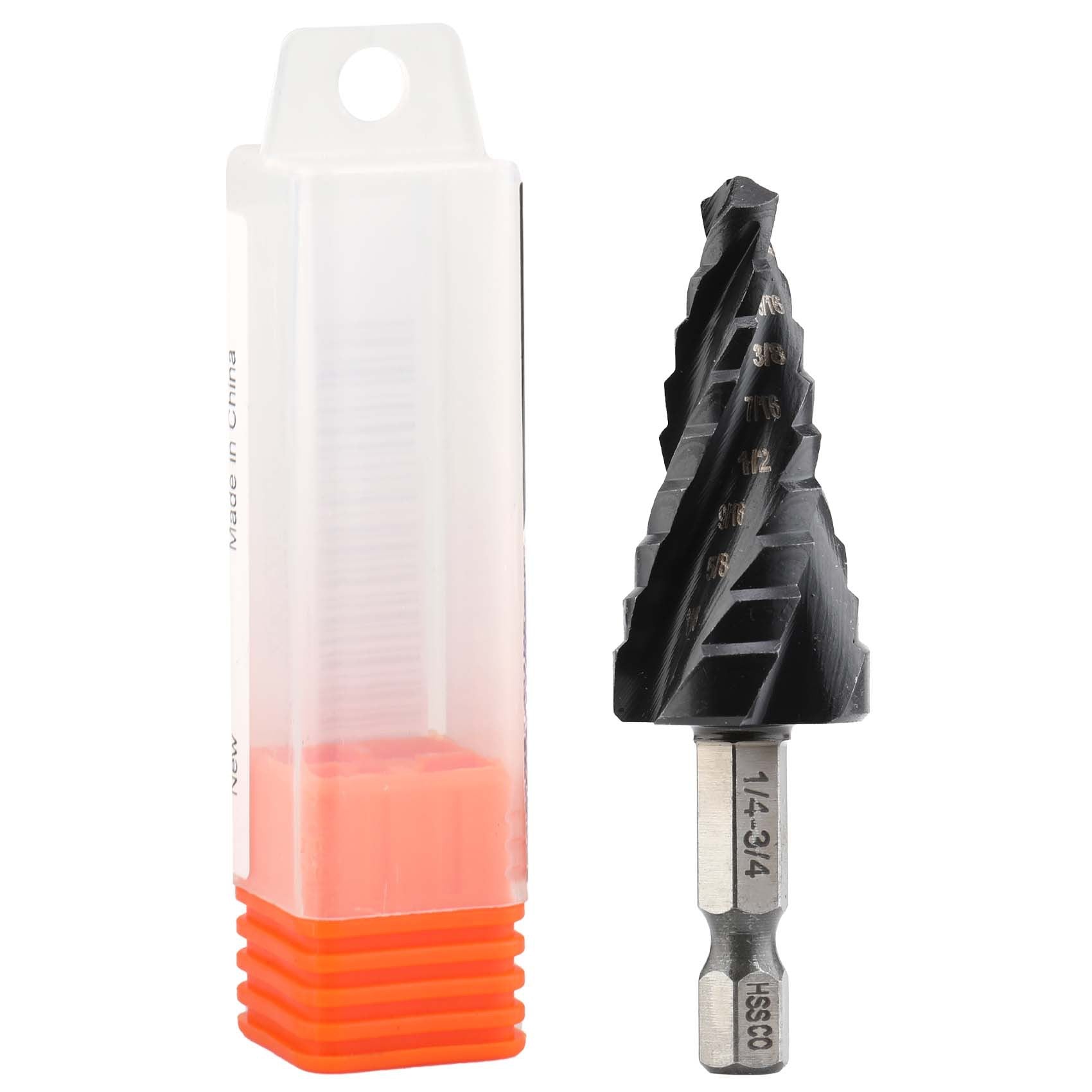 M35Stainless Steel Step Drill Bit Pagoda Drill Bit High-speed Steel Cobalt-Containing Reamer Drill Titanium Plating