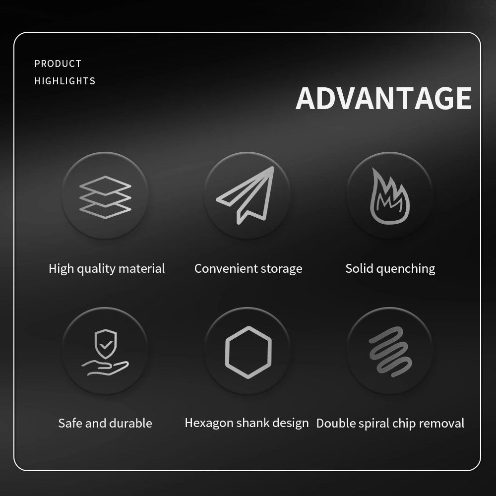 In Stock High-Speed Steel Drill Bit Set11pcs Screw Extractor Set In Stock Wholesale Broken Wire Extractor