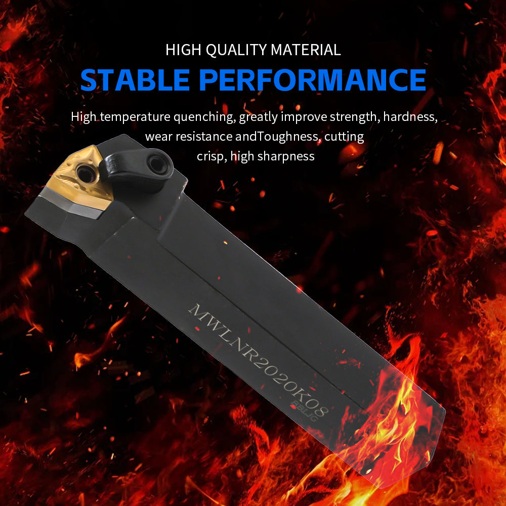 In-stock Clamp Drill Rod1个MWLNR2020K08+10Piece WNMG080404CNC Tool