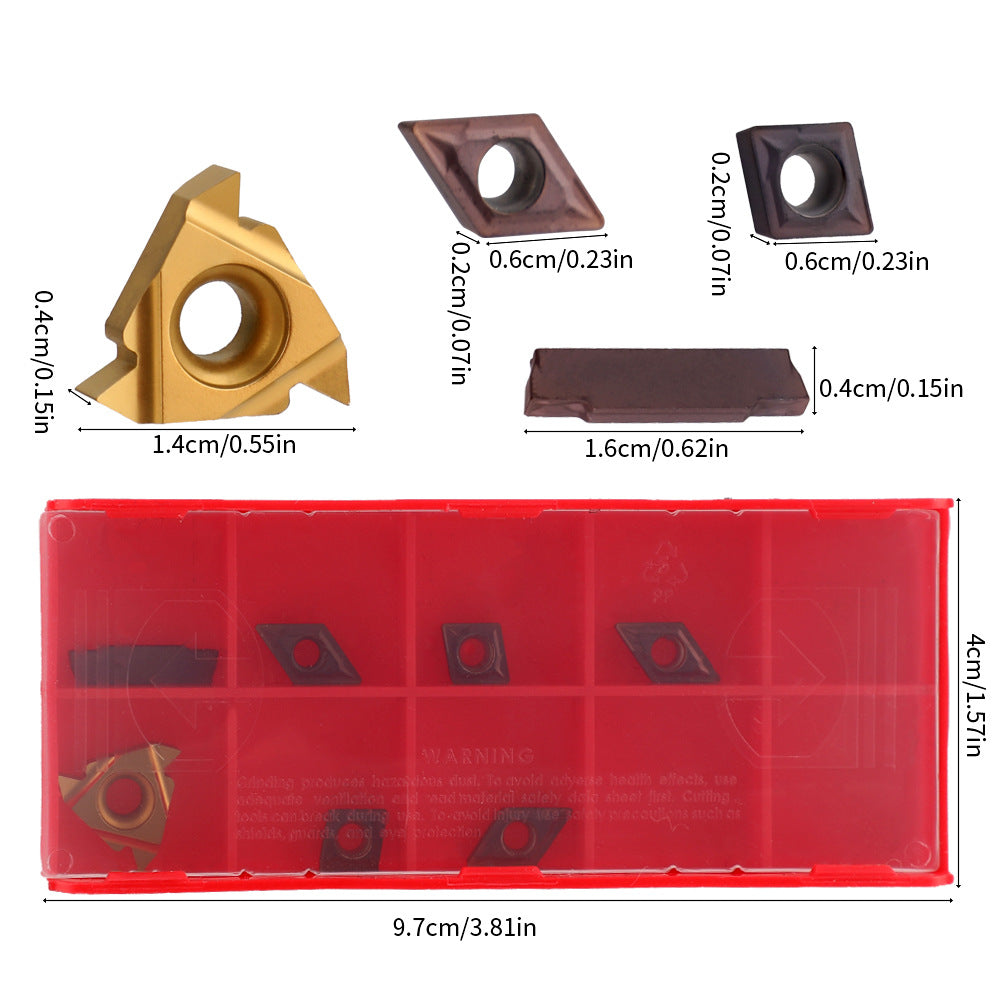 Spot Goods7Knife Set with Knife Holder10mm Knife Holder7Only MGEHR1010-2 SER1010H11+7Blade