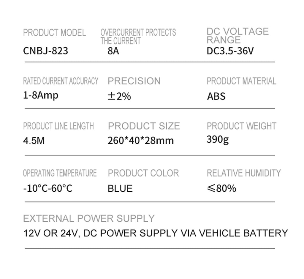 Automotive Electrical Circuit Tester Multi-Function Drive Detector Line Continuity Electrical System Diagnosis