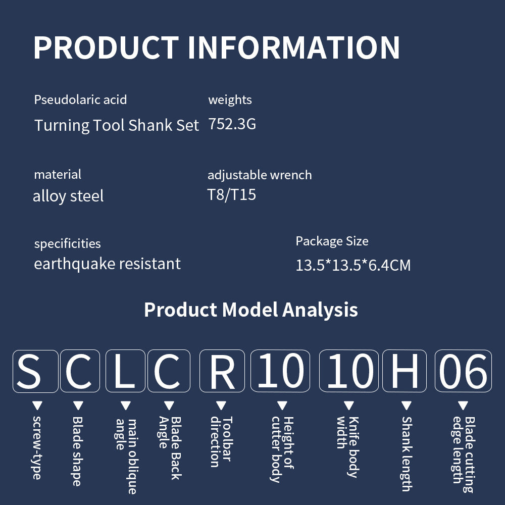 Spot Goods21PCS Multifunctional Carbide Inserts Tool Holder Boring Tool Rod with Wrench for Lathe Turning Tool