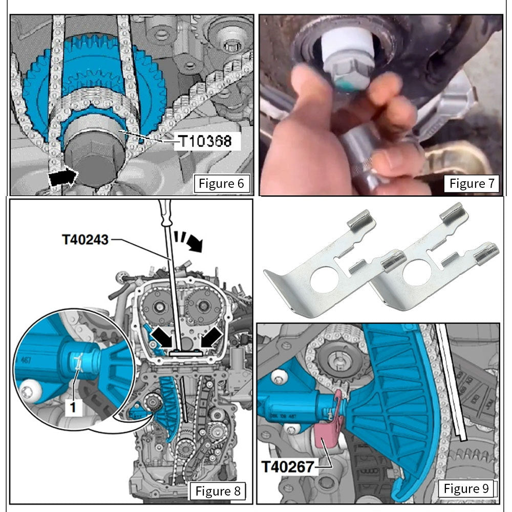 Volkswagen Audi1.8T 2.0T cc Magotan A4Wu Rui EA888Engine Timing Special Tool New