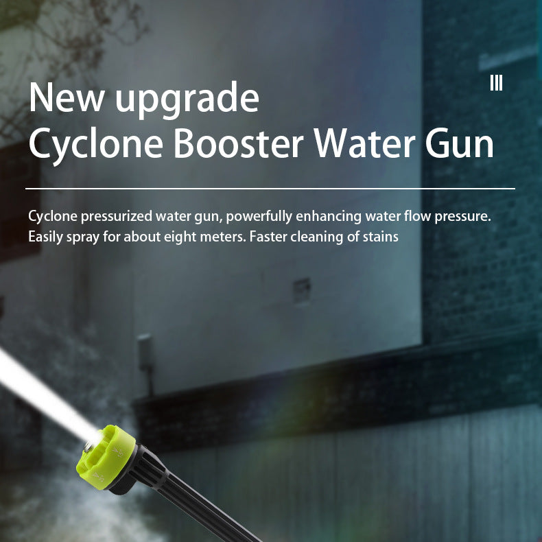 High Pressure Car Wash Water Gun Rechargeable Portable Lithium Battery Water Gun High Power Electric Display Water Gun Cleaning Machine for Watering Flowers and Vegetables