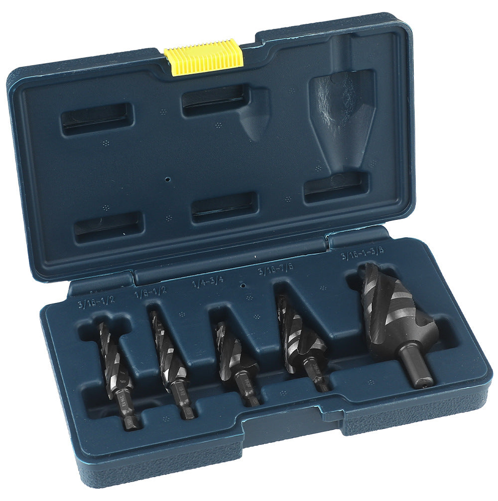 High-speed Bearing Steel HSS4341Stainless Steel Step Drill Bit Pagoda Drill Bit Four-slot Reamer Drill