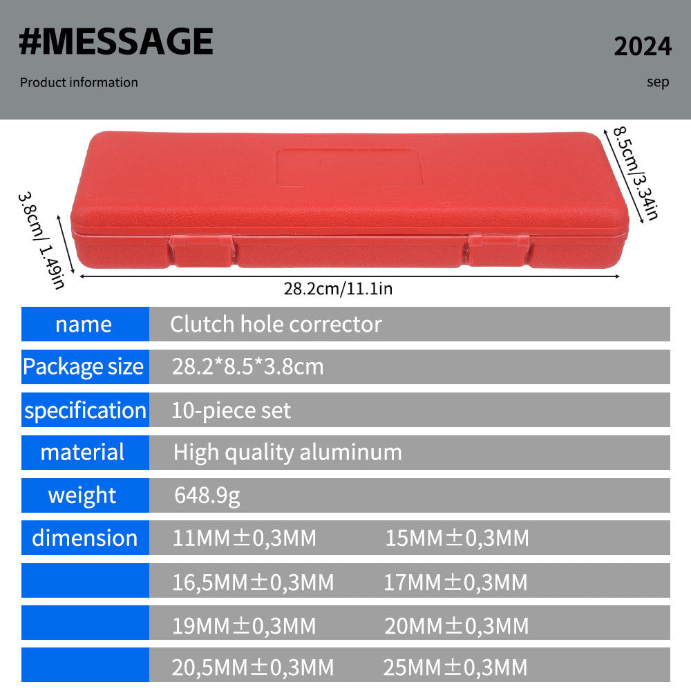Clutch Alignment Tool Automotive Repair Tools Clutch Calibration Tool Auto Maintenance Tool10Set