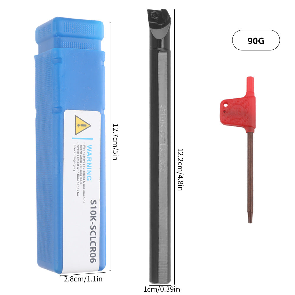 Spot Goods21PCS Multifunctional Carbide Inserts Tool Holder Boring Tool Rod with Wrench for Lathe Turning Tool