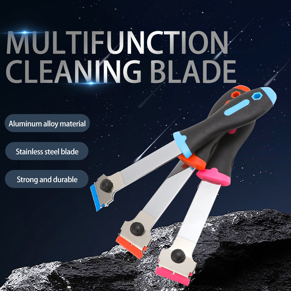 Cleaning Scraper Multi-Functional Dual-Head Small Scraper for Removing Scratches Extended Scraper Glue Remover Car Film Tool