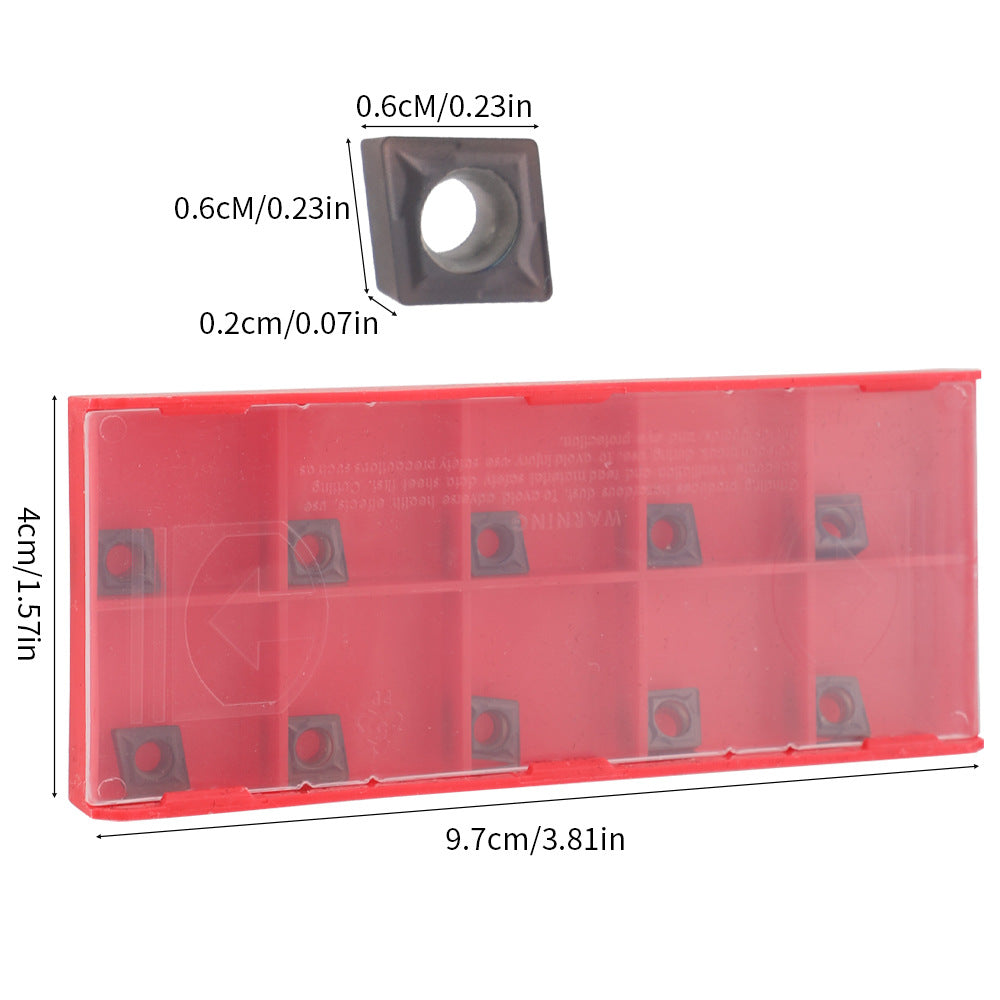 4Pieces S07K/S08K/S10K/S12M-SCLCR06Turning Tool Holder10Pieces CCMT06020 Blade