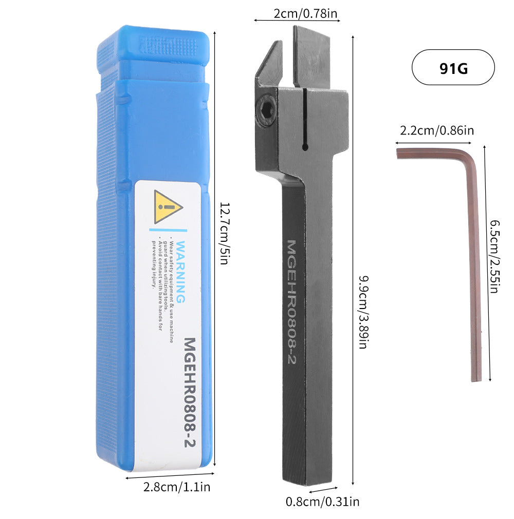 Hot Sale7Set Tungsten Steel Blade +8MM Hard Alloy Steel Shank Diameter CNC Tool Holder Wrench