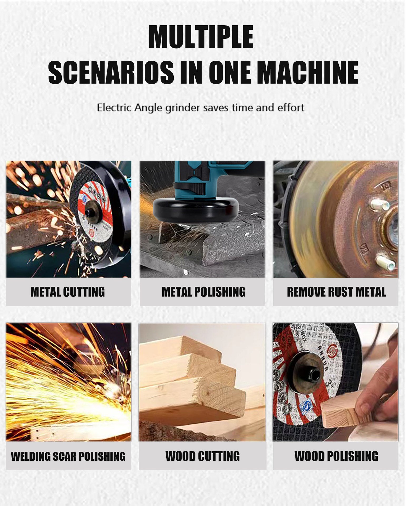 New Private Model Lithium Battery12V Mini Angle Grinder Wholesale Grinding Machine Cutting Machine with Brushed Power Battery Model