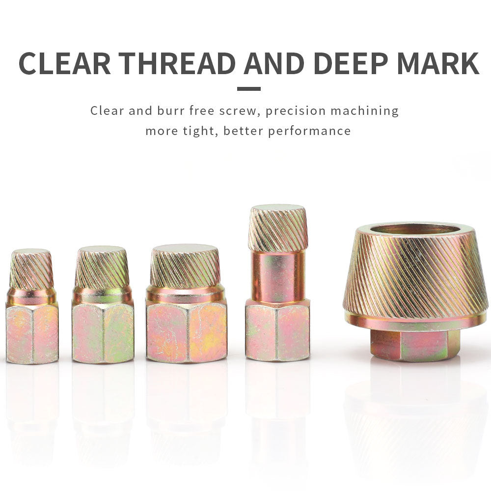 Chrome Molybdenum Steel Tool Set8pcs Screw Extractor Set In Stock Wholesale Bathtub Sink Wire Remover