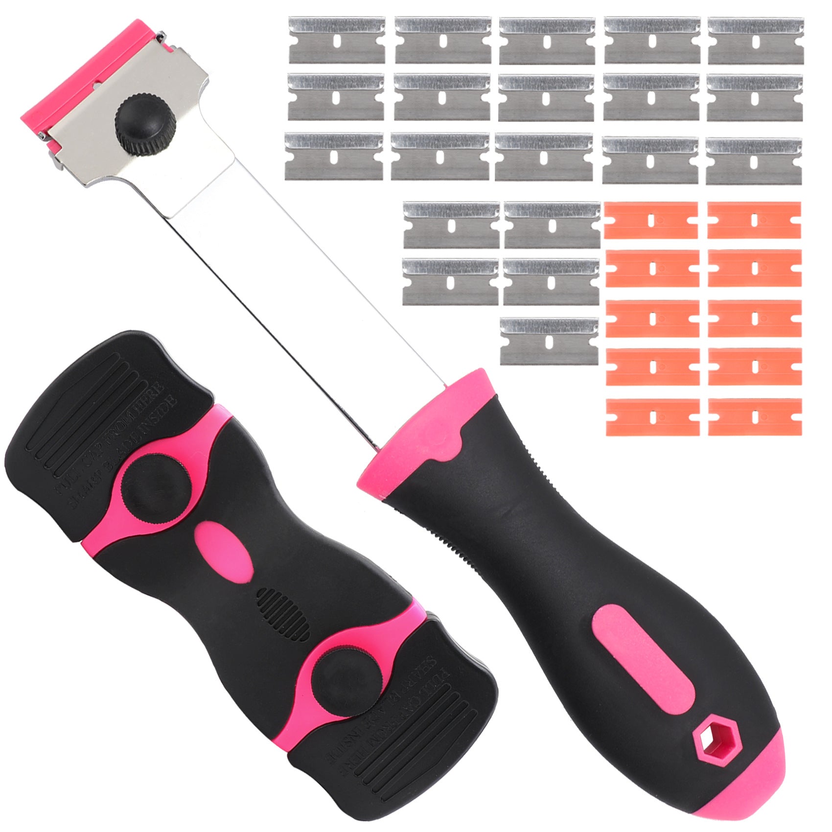 Cleaning Scraper Multi-Functional Dual-Head Small Scraper for Removing Scratches Extended Scraper Glue Remover Car Film Tool