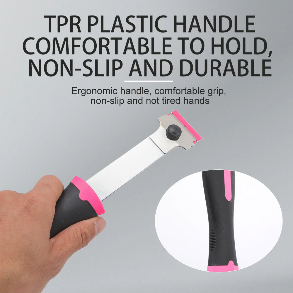 Cleaning Scraper Multi-Functional Dual-Head Small Scraper for Removing Scratches Extended Scraper Glue Remover Car Film Tool