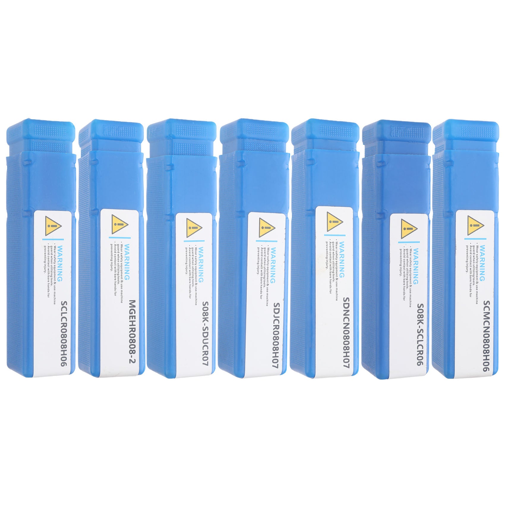 Hot Sale7Set Tungsten Steel Blade +8MM Hard Alloy Steel Shank Diameter CNC Tool Holder Wrench