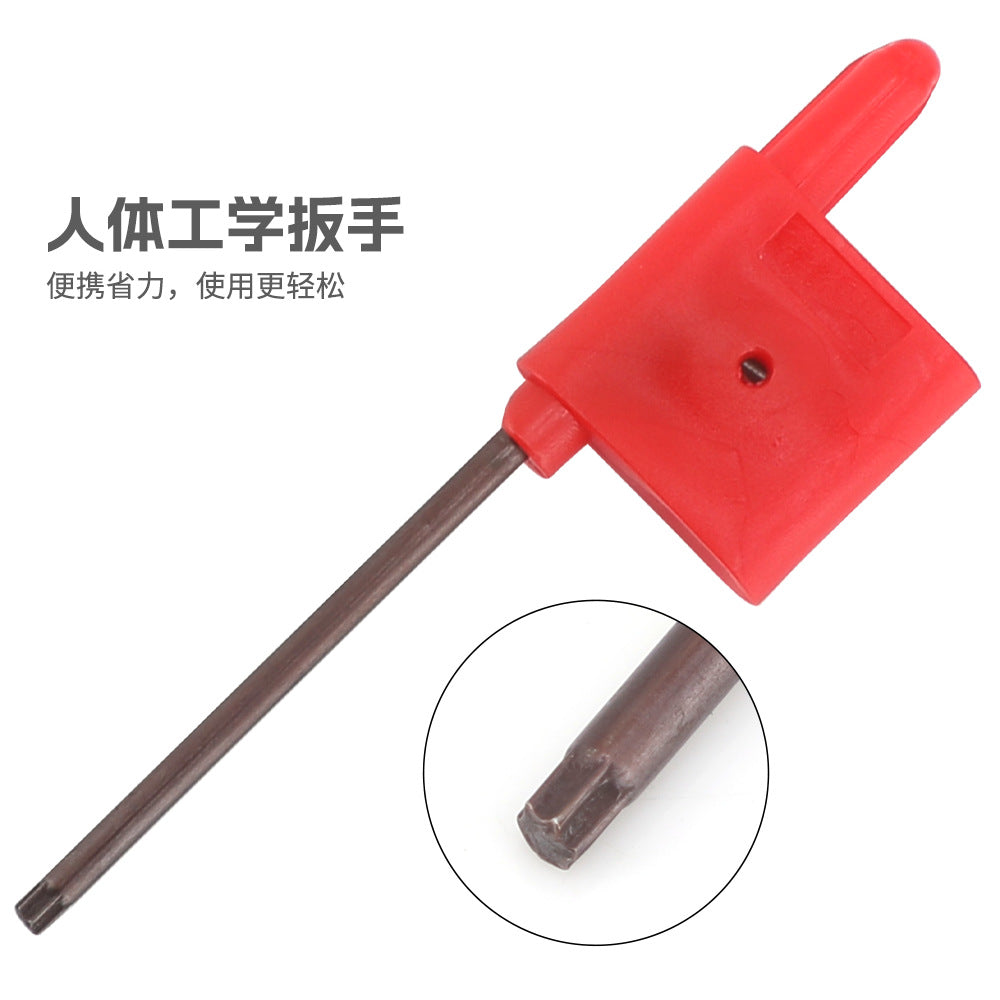 10Piece DCMT0702 EM YBC205 CNC Inserts Purple coating + Matching Wrench