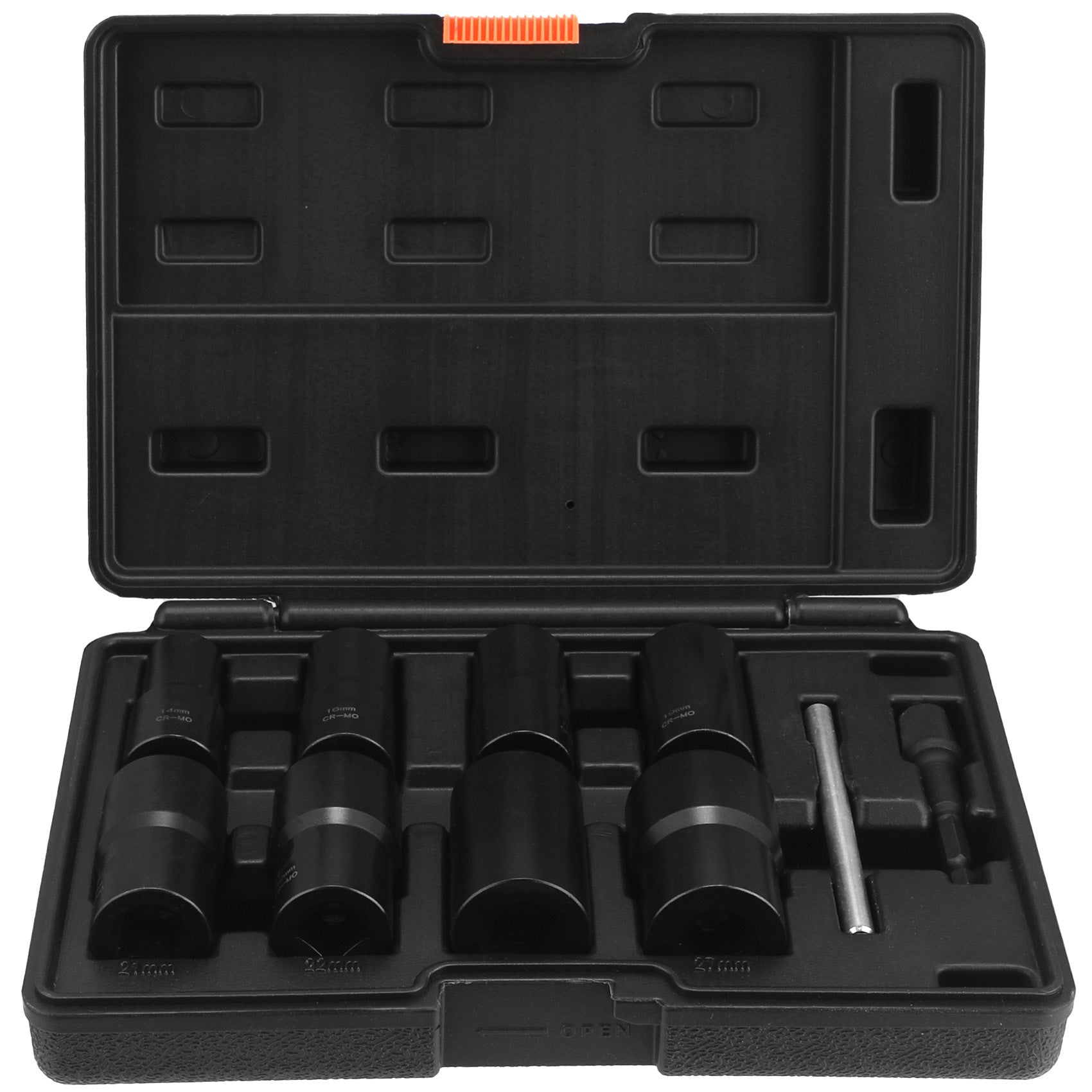 10Damaged Rusty Nut Tire Screw Extractor Removal Tool Large Extended Socket Set Anti-Thread