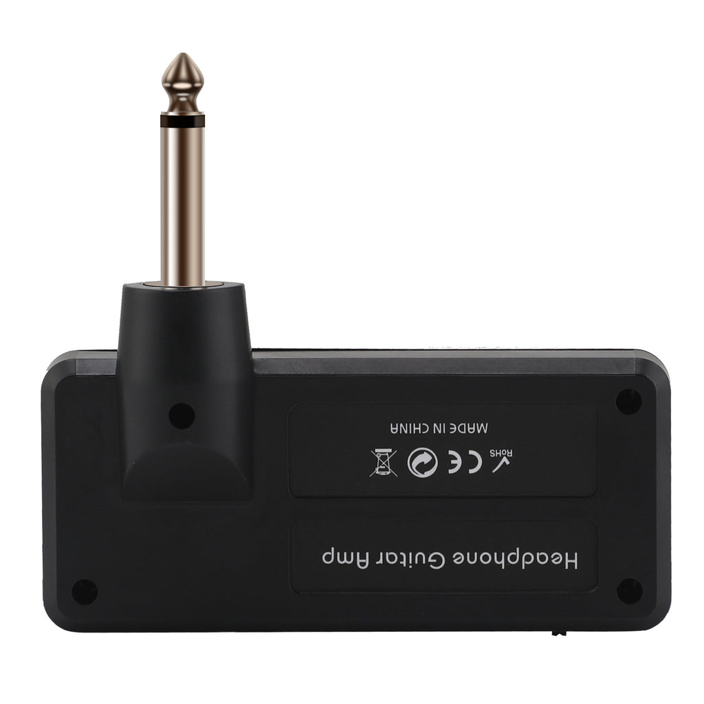 Electric Guitar Receiver Mini Headphones Heavy Metal Bass Headphone Amplifier USB Audio Cables and Adapters