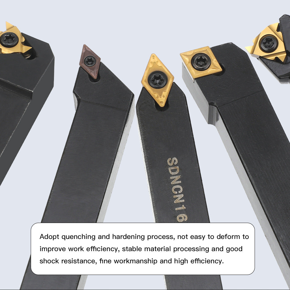 7Set of CNC Lathe Tool Holders MGEHR1616-3 SDJCR1616H07 SDNCN1616H11 16MM