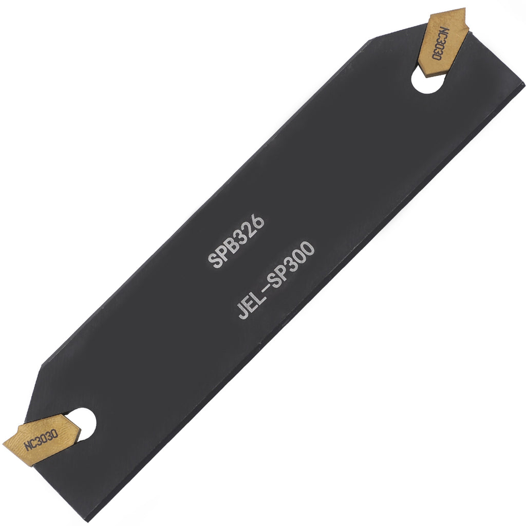 Grooving and Cutting Tool SPB326 26mm Parts Cutting Blade + 10X GTN-3 SP300Blade